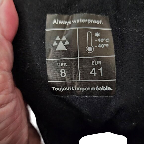 Cougar SOJU Stretch Lace Toggle Adjustable Winter Boots Men's 8 - Picture 10 of 10